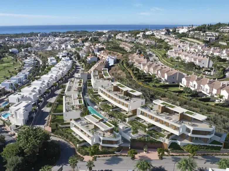 Boutique stil hjem i en golf innstilling